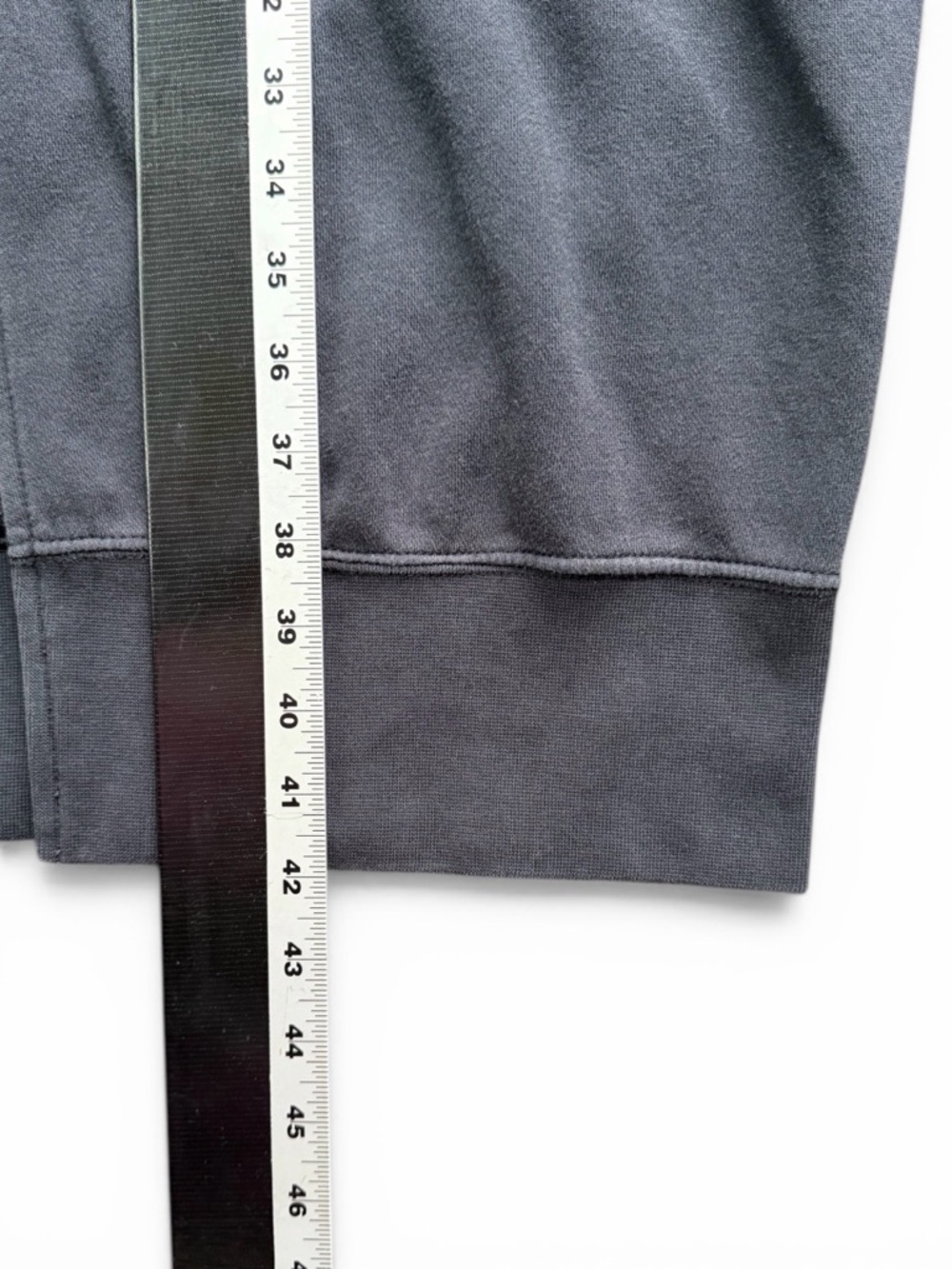 Nike Longline Zip Hoodie Black Tunic Length Fleece Size M - Picture 8 of 8